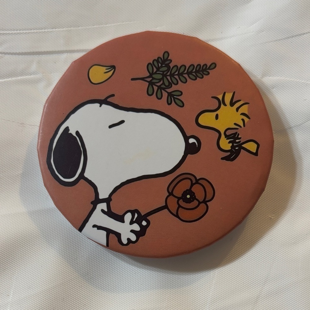 Snoopy and Woodstock Compact Mirror